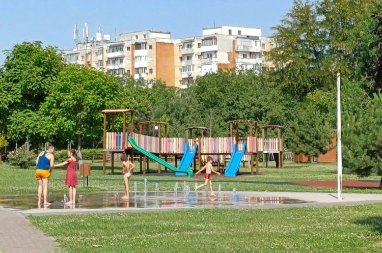 Itt az ideje a hűsülésnek | Fotó: Pataky Lehel Zsolt hőség