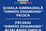 A névtábla is kikerül a tanévnyitóra | Fotó: Kocsik Krisztina