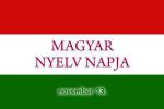 <em>Hír szerkesztése</em> November 13.: a magyar nyelv napja