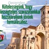 A gyulafehérvári érsekség felhívása | Forrás: a főegyházmegye Facebook-oldala